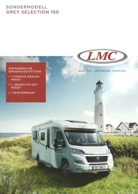 LMC Grey Selection 150 Prospekt 2020 D Reisemobil brochure motorhome Wohnmobil