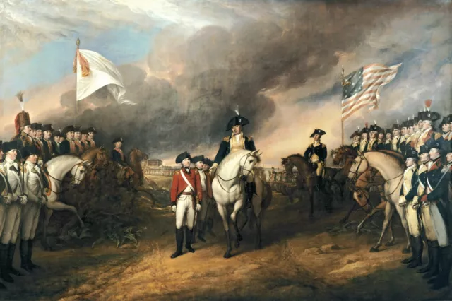 Surrender of Lord Cornwallis by John Trumbull Giclee Art Print + Free Shipping