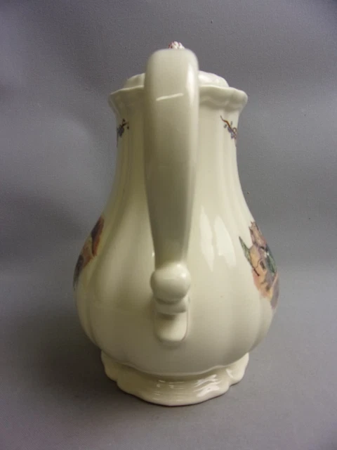 Grande théière ancienne Sarreguemines Obernai H. Loux 4