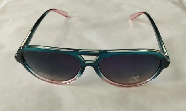 Lunettes De Soleil Furla - Modèle œil De Chat Marbré Gris Et Violet - UV400, Italie, Neuf Avec étiquettes