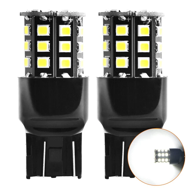 AUXITO 2x 7443 7440 LED Rear Turn Signal Light Bulb White for Honda Accord Civic
