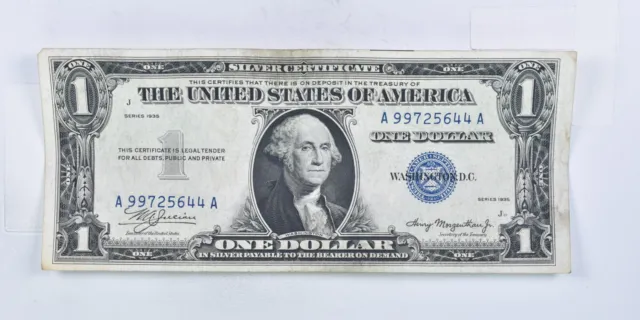 Crisp - 1935 United States Dollar Currency $1 Silver Certificate *103
