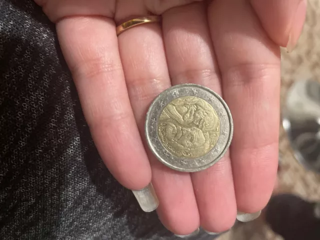 Pièce de 2 Euros Rare A. Rodin 1917-2017 RF République Française Monnaie Rare