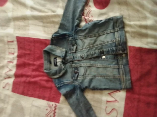 veste jeans 24mois kiabi enfant fille