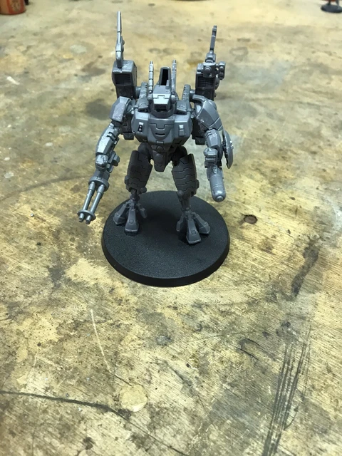 Warhammer 40k Tau Commander, Assembled, NO DRONE, Not Primed Or Painted Warhammer 40k Tau Commander, Assembled, NO DRONE, Not Primed Or Painted
