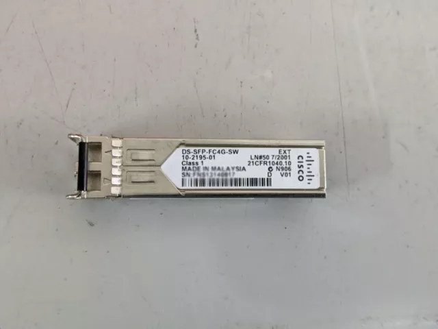 Cisco DS-SFP-FC4G-SW 4 Gb Fibre SFP Mini GBIC Transceiver