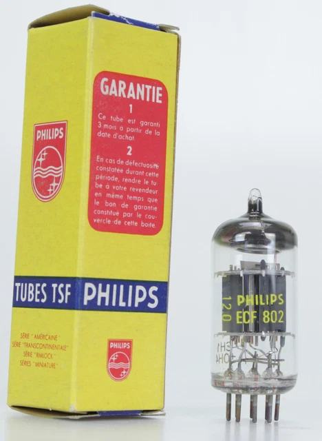 PHILIPS   Tube électronique ECF 802  (Réf#N-313)