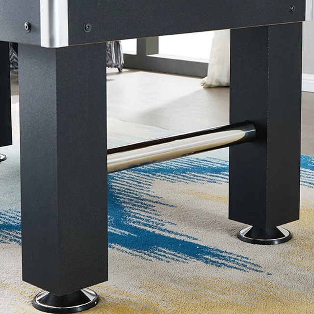 Panno Biliardo In Feltro Per Tavolo 8 Piedi - Verde Scuro Con 6 Strisce - Per Club E Bar - Foto 5