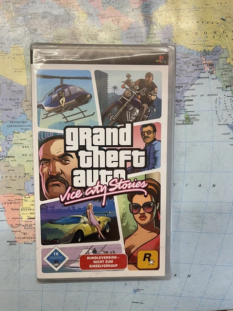 Console PSP GTA Vice City Stories - Pack Auro - Ceramic White - Occasion