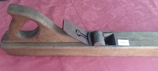 Vintage VARLOPE DE MENUISIER / CHARPENTIER / ÉBÉNISTE Rabot "54 Peugeot