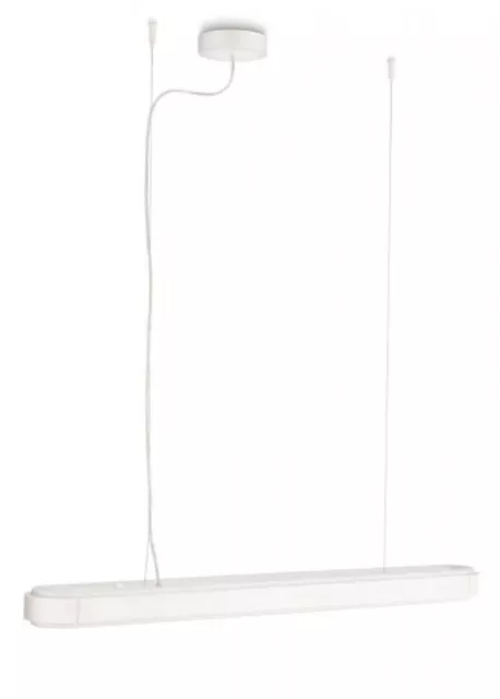 Philips Ecomoods Suspension Attract Intensité Variable 2x G5 Blanc Chaud Bâton