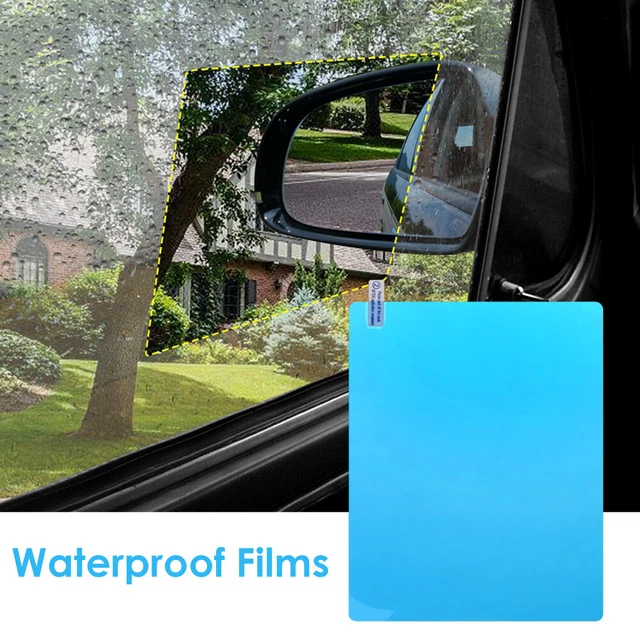 6pcs Car Door Rearview Mirror Window Anti Fog Protective Film Auto Accessories 5