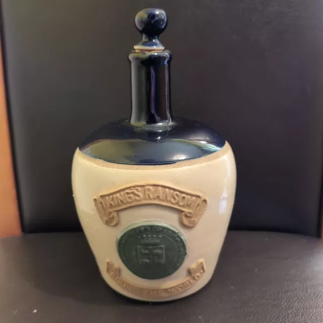 Kings Ransom Scotch whisky  Decanter " Round the World" by William Whiteley & Co