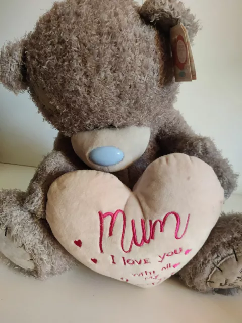 Me To You Teddy Bear Plush Toy with Heart Mum I love You