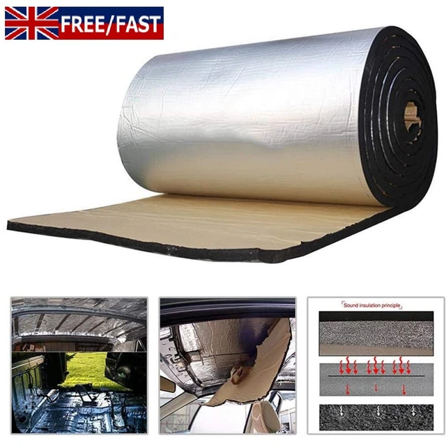 CAMPER VAN INSULATION Foam Soundproof Closed Cell Selfadhesive 10m x