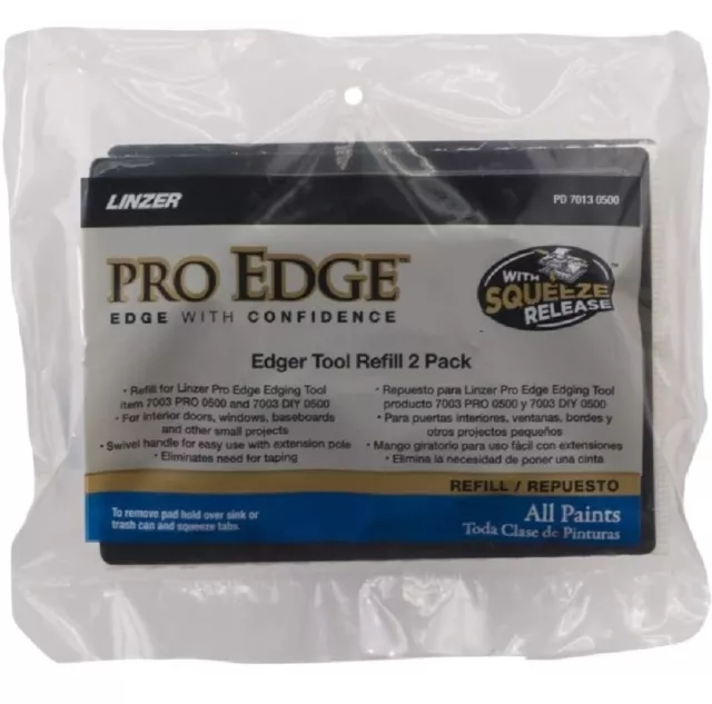 Linzer Products Pd70130500 5 Pro Edge Paint Pad Edger Refills