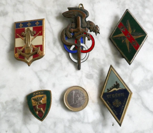 LOT DE 5 Insignes Regimentaires EUR 29,00 - PicClick FR