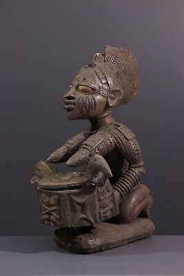 Statue Yoruba African Art Africain Primitif Arte Africana Afrikanische Kunst **