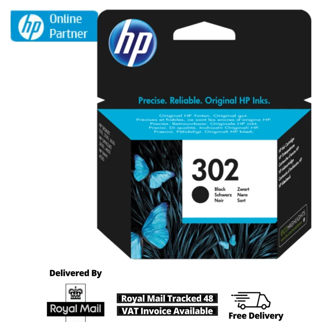 Cartuccia Originale HP 302 F6U66AE Nero - Per DeskJet 1110, Envy 4520, OfficeJet 3830 - Foto 3