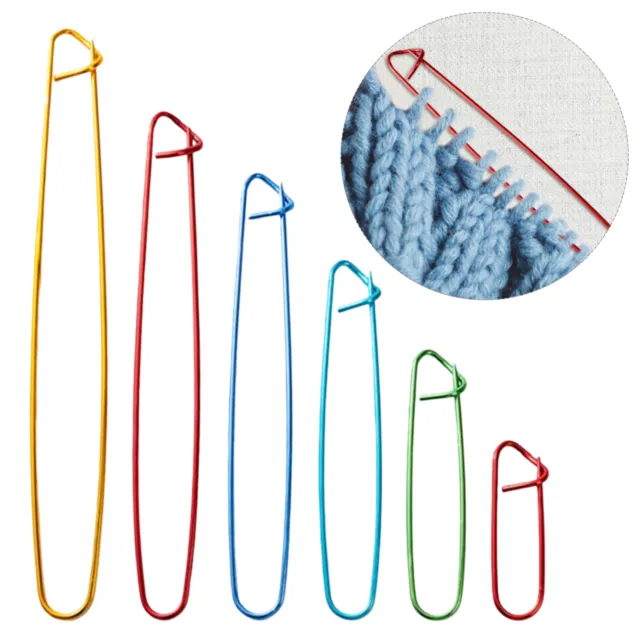 18PCS 60-200MM KNITTING Tool DIY Cable Needle Stitch Holder Set Crochet  Project $13.17 - PicClick AU