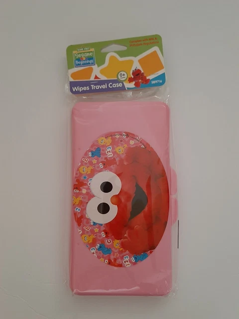 Sesame Street WIPES TRAVEL CASE Pink ELMO