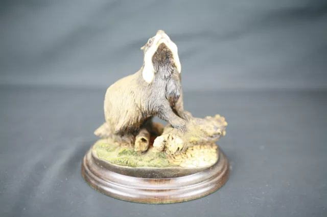 Vintage Country Artists Badger Figure, Stratford Upon Avon, Exceptional