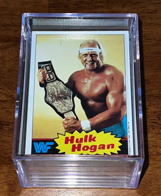 1985 Topps WWF Wrestling Card Complete Set (66) Hulk Hogan RC