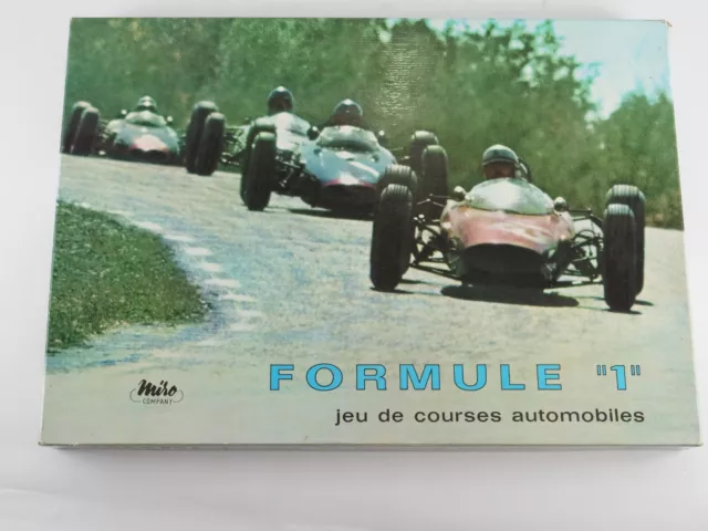 MIRO Formule 1 Jeu de société jamais joué en boite de 1963