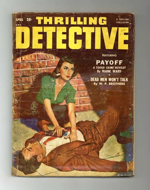 Thrilling Detective Pulp Apr 1953 Vol. 71 #2 GD