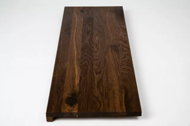 Gradino scale davanzale per finestra gradino affumicato rustico DL 20 mm oliato naturale