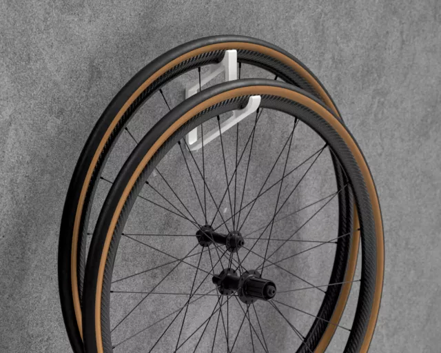 Bike Wheel Wall Hanger Mount | Display Holder | For Road, MTB & Gravel Bicycles
