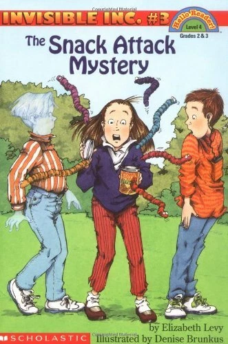 THE SNACK ATTACK MYSTERY (INVISIBLE INC., NO. 3; HELLO, By Elizabeth Levy *NEW*