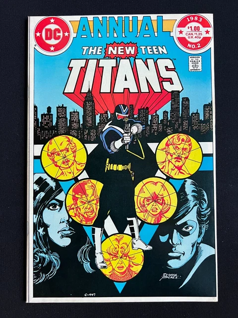 New Teen Titans Annual #2 (1983) VF/NM   1st appearance Vigilante in costume