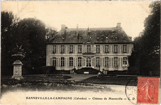 CPA BANNEVILLE-la-CAMPAIGN Chateau de Manneville (1257988)