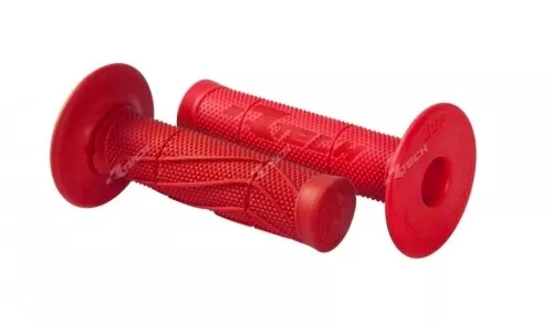 Manopole Racetech WAVE MONOMESCOLA Color Rosso