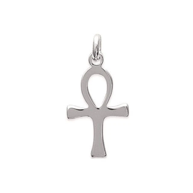 Pendentif Croix Ankh En Argent 925 Massif - Garanti Sans Nickel - Marque Petugons - Neuf Avec étiquette