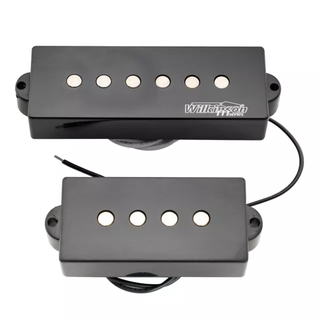 Wilkinson M Black Variable Gauss Ceramic Humbucker Pickups For 5 String PB Bass