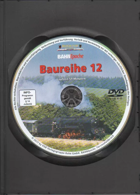 DVD Bahn Epoche/Rio Grande: Die Baureihe 12 / Eisenbahn / 59 Minuten