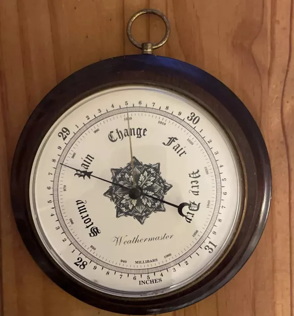 Vintage Weather master Wall Hanging Barometer