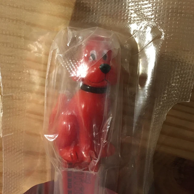 KIX CEREAL CLIFFORD The Big Red Dog Toothbrush with small Case Toy 4.