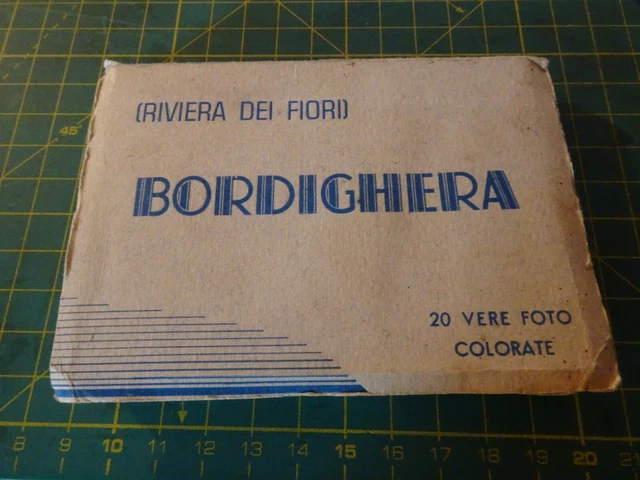 souvenir DI BORDIGHERA STUPENDE IMMAGINI PRIMO COLORE