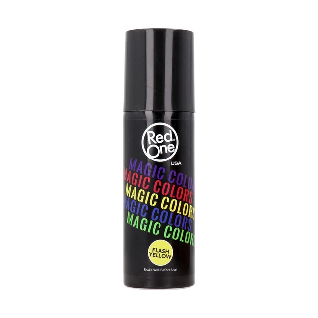 COLORATION SEMI-PERMANENTE RED One One Magic Jaune 100 ml Peinture en ...