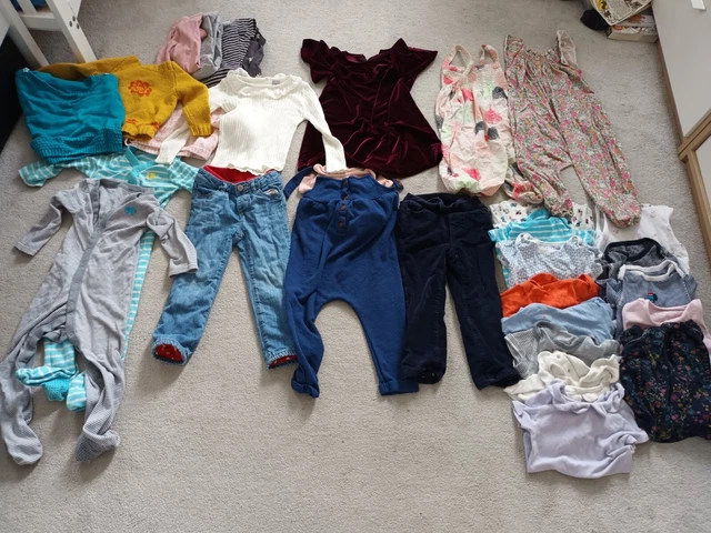 Enorme pacchetto ragazze 2-3 anni per tutte le stagioni. 29 articoli. TU, Marks Spencer, spazio