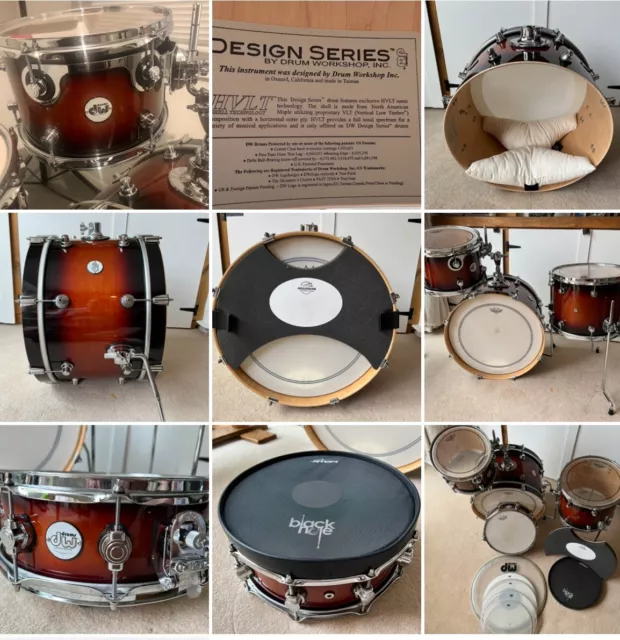 dw drum kit used