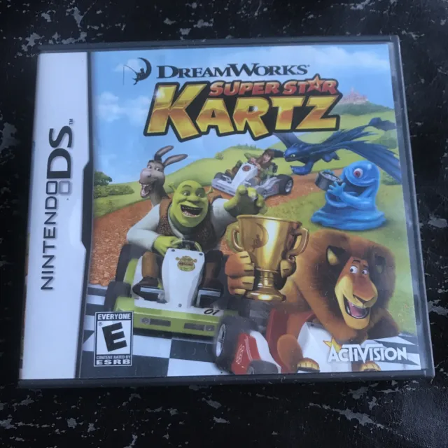 DreamWorks Super Star Kartz (Nintendo DS, 2011) Complete