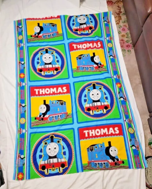 Set of 2 Thomas Friends Drapery Curtains 62.5 x 42" Rod Pocket Bright Colorful
