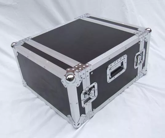 6RU Rack Road Travel Flight Hard Case Sleeve Flightcase Roadcase 6 Unit 6U