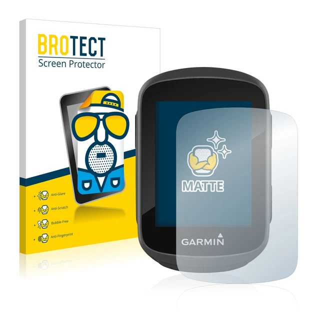 2x Antiriflesso Pellicola Protettiva Opaca per Garmin Edge 130 Protezione