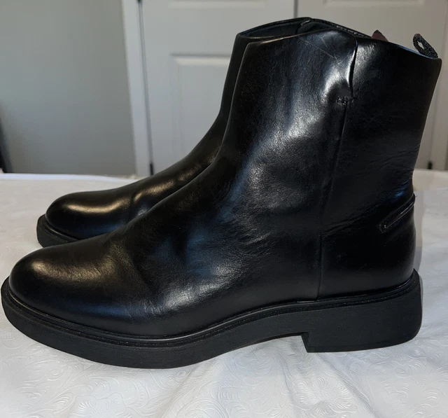 Franco sarto harmona leather on sale double side zip bootie