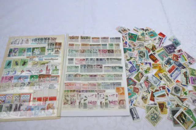 Posten Polen Briefmarken  gestempelt viel ältere ca.450 Stck.